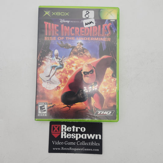 The Incredibles Rise of the Underminer - Xbox (Missing Manual)