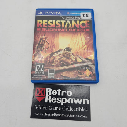Resistance: Burning Skies - Playstation Vita (Complete)