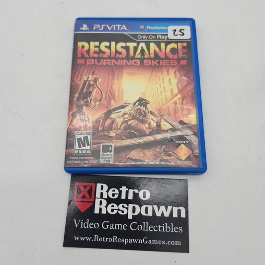 Resistance: Burning Skies - Playstation Vita (Complete)