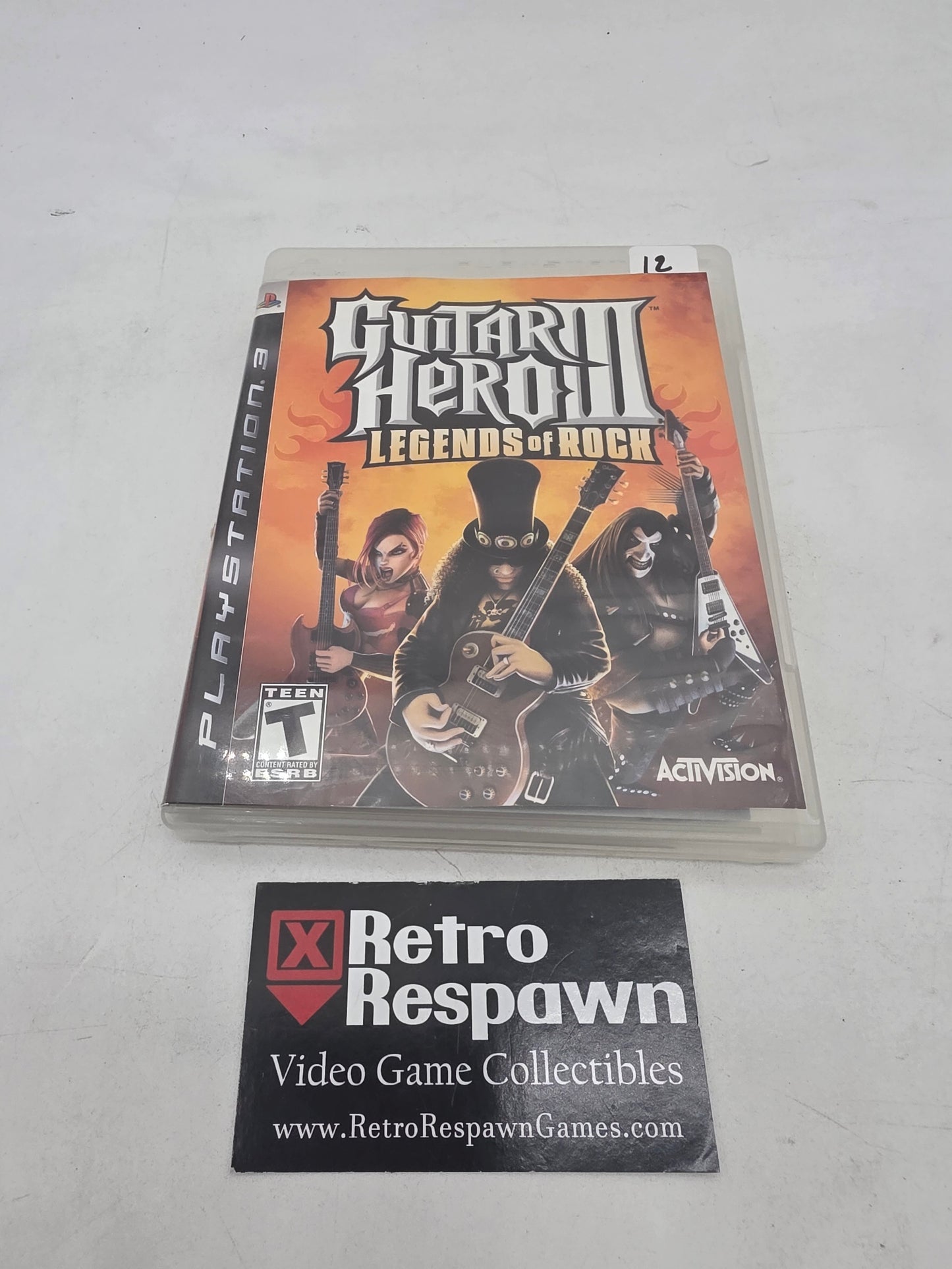 Guitar Hero III Legends of Rock - Playstation 3 (Complete)