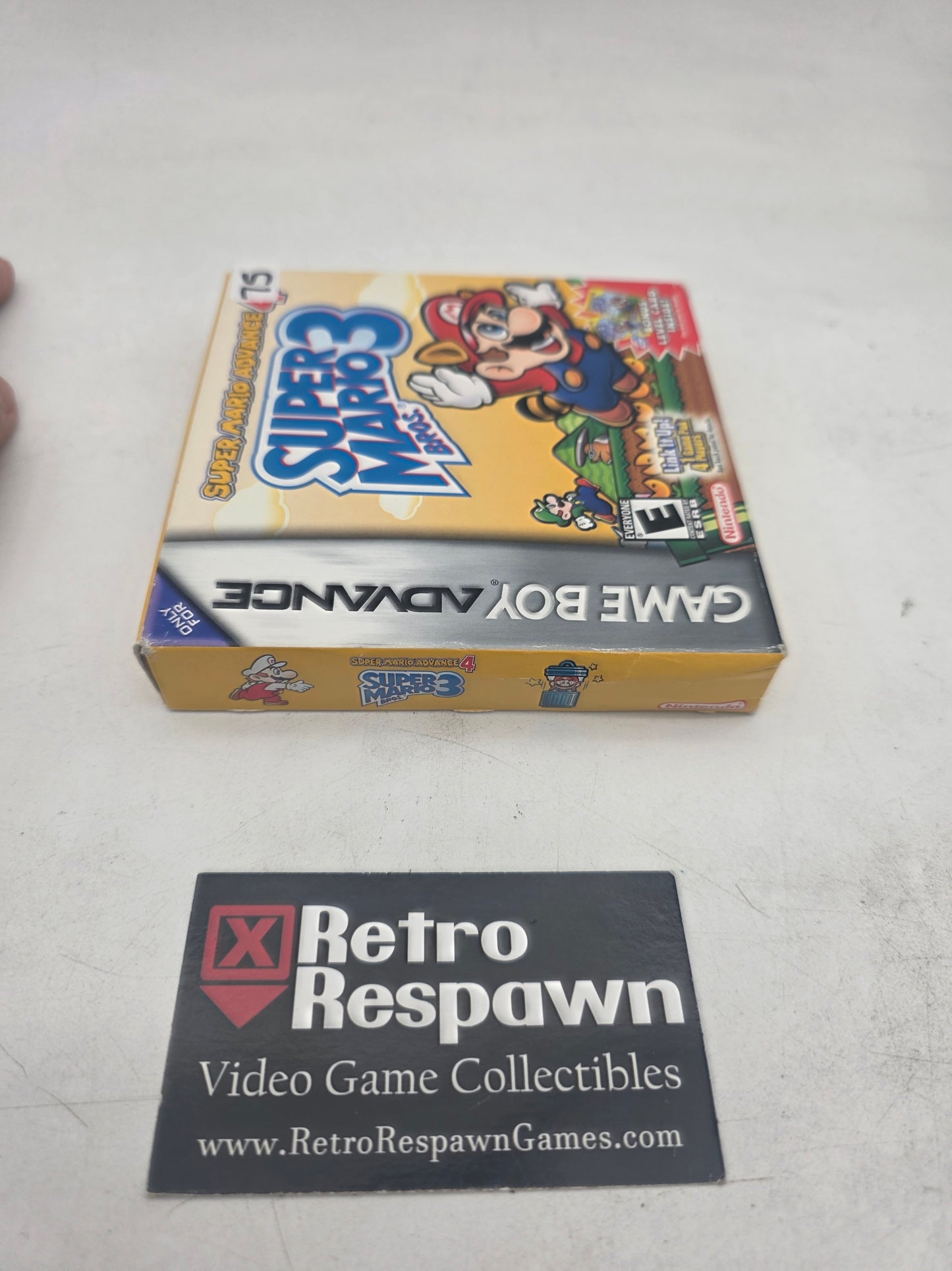 Super Mario Advance 4: Super Mario Bros. 3 - GameBoy Advance (Complete)