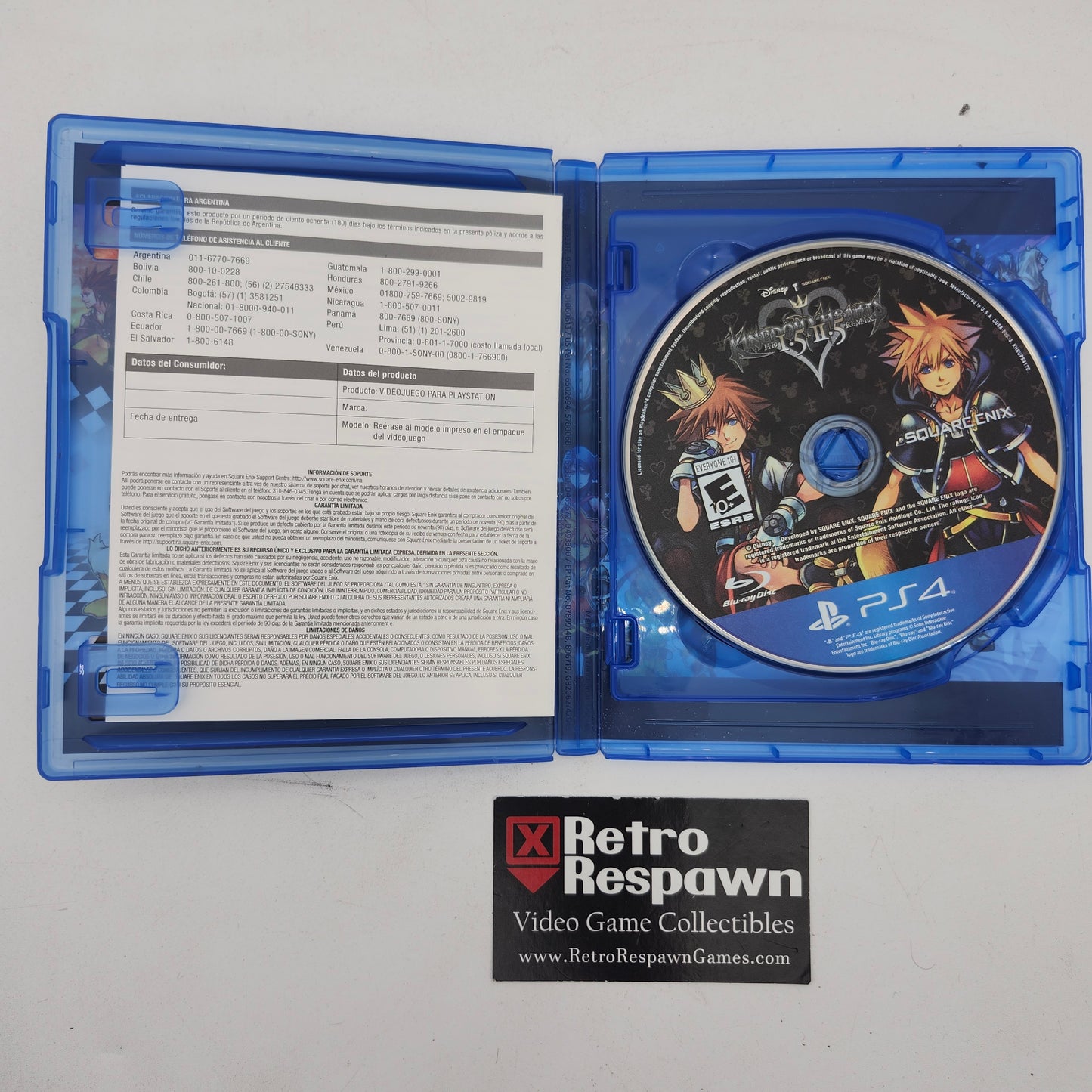 Kingdom Hearts: The Story So Far - Playstation 4 (Complete)