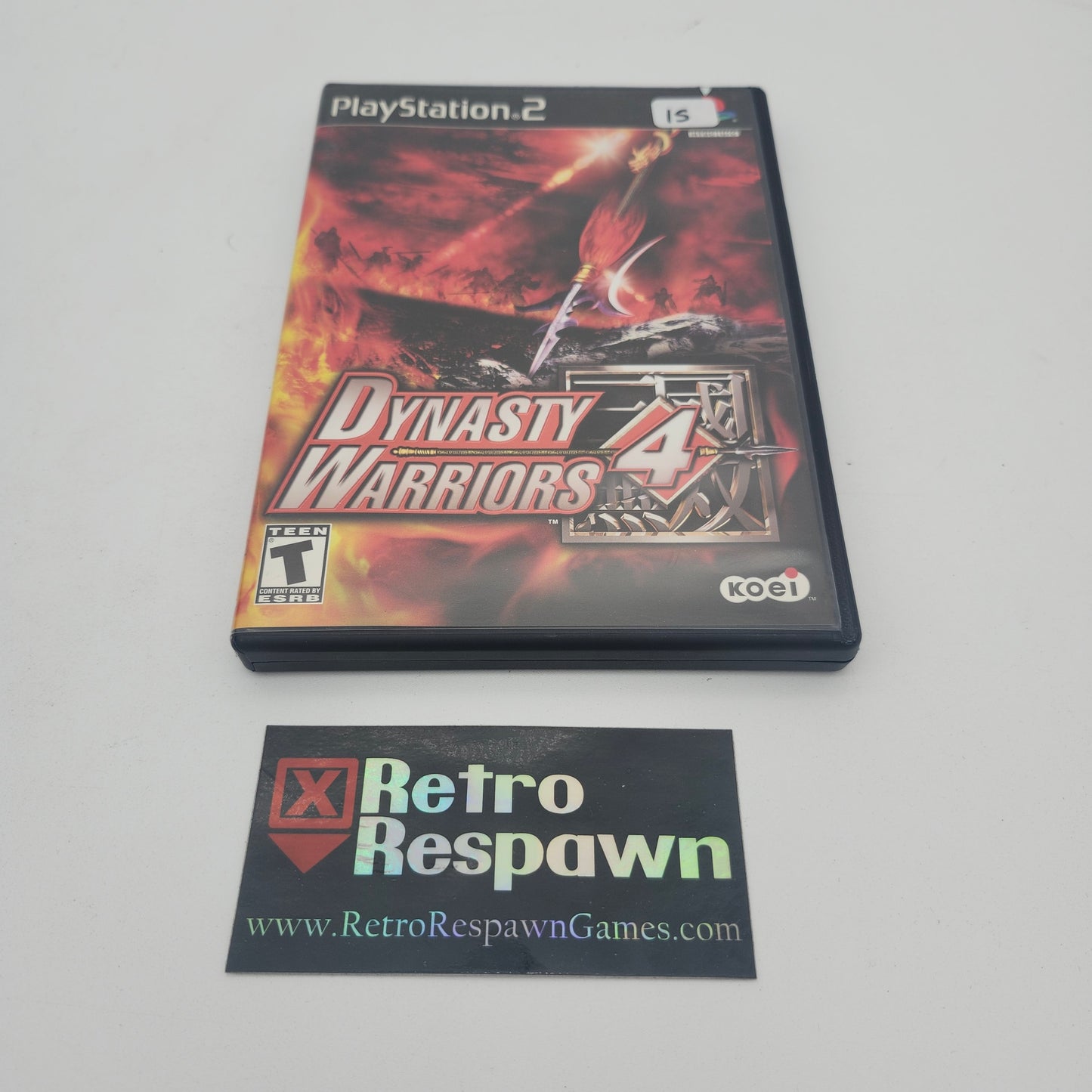 Dynasty Warriors 4 - Playstation 2 (Complete)