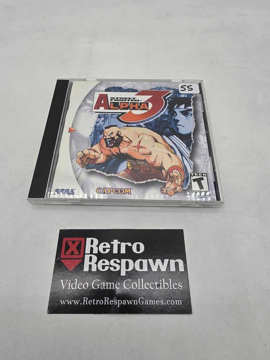 Street Fighter Alpha 3 - Sega Dreamcast (Complete)