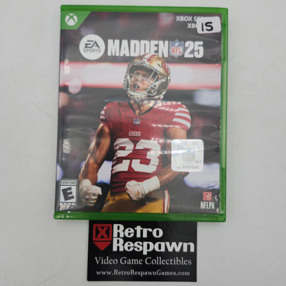 Madden NFL 25 - Xbox Series X/One (Complete)