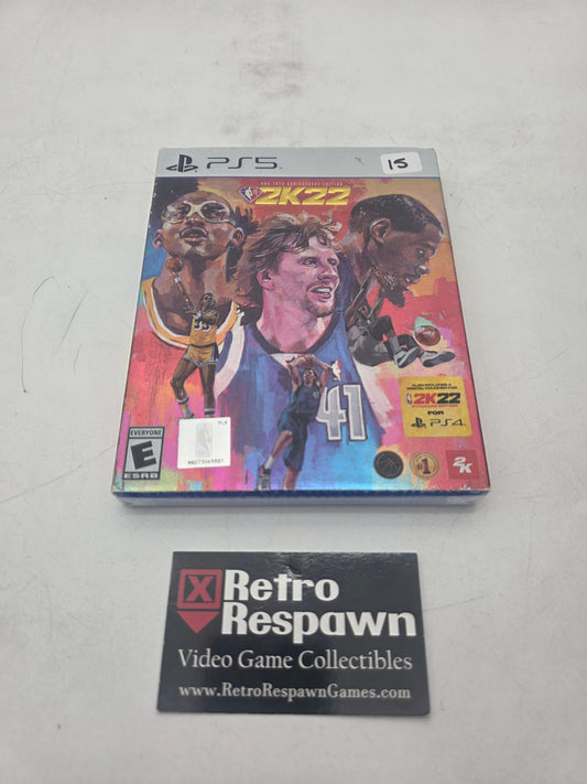 NBA 2K22 [75th Anniversary Edition] - Playstation 5 (Sealed)