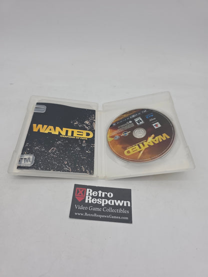 Wanted: Weapons of Fate - Playstation 3 (Complete)