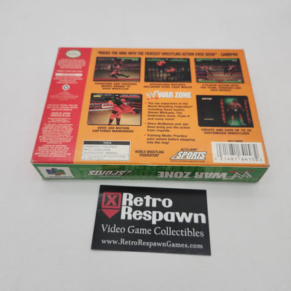 WWF Warzone - Nintendo 64 (Complete)