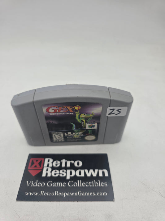 Gex 3: Deep Cover Gecko - Nintendo 64 (Game Only)
