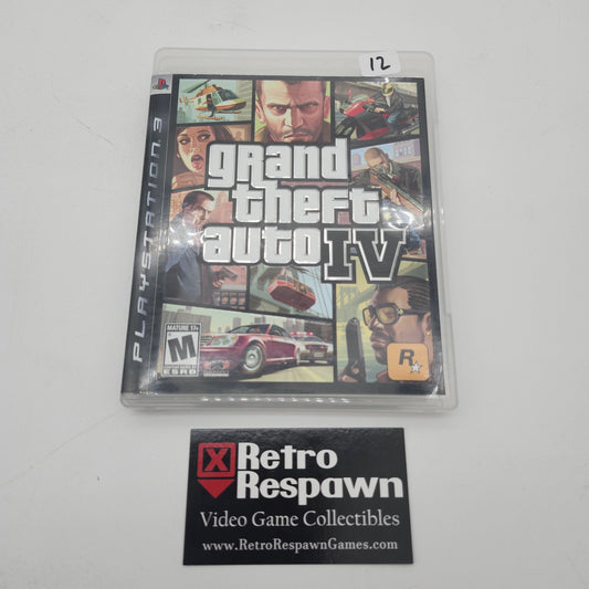 Grand Theft Auto IV - Playstation 3 (Complete)