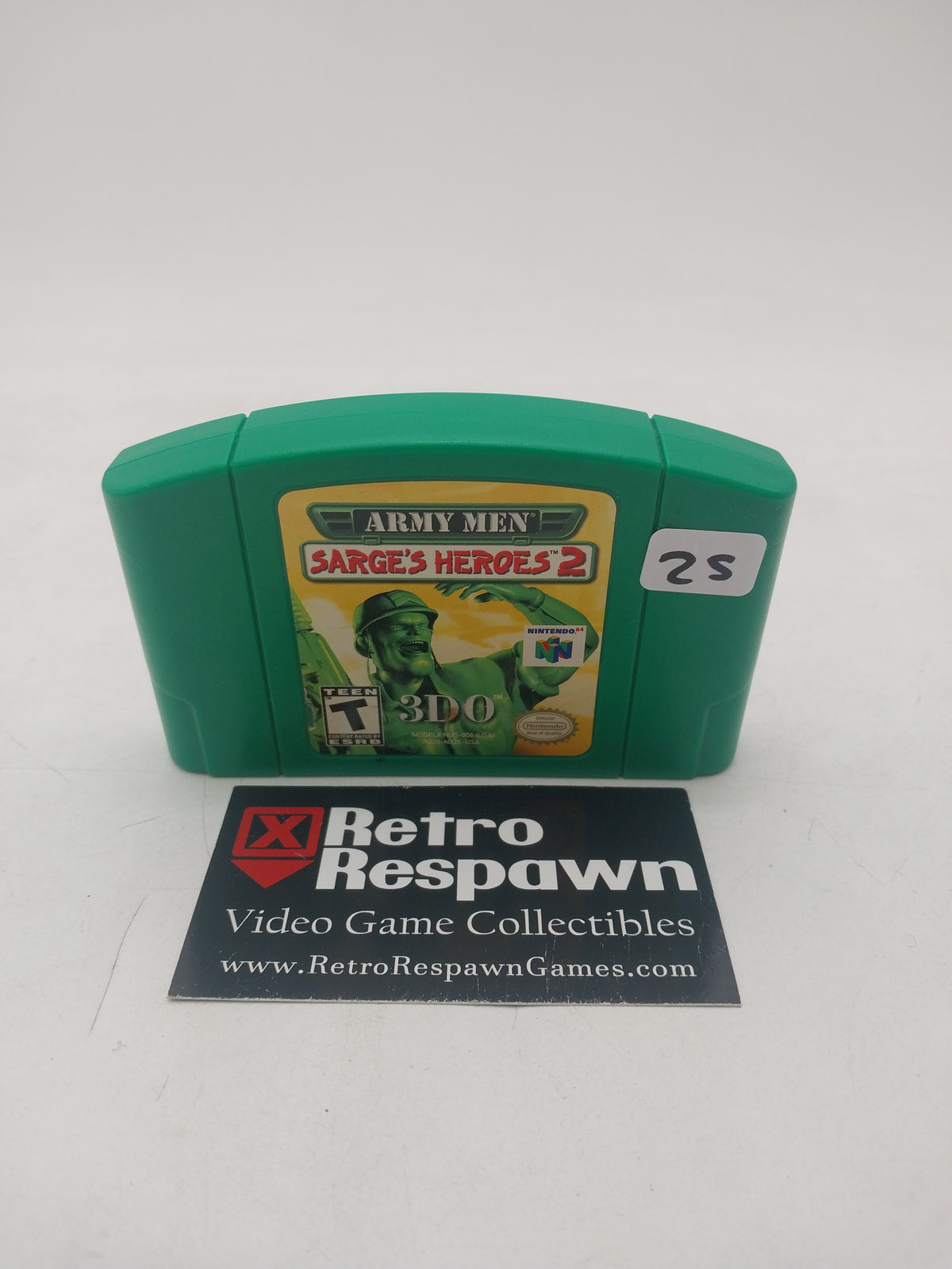 Army Men Sarge's Heroes 2 - Nintendo 64 (Game Only)