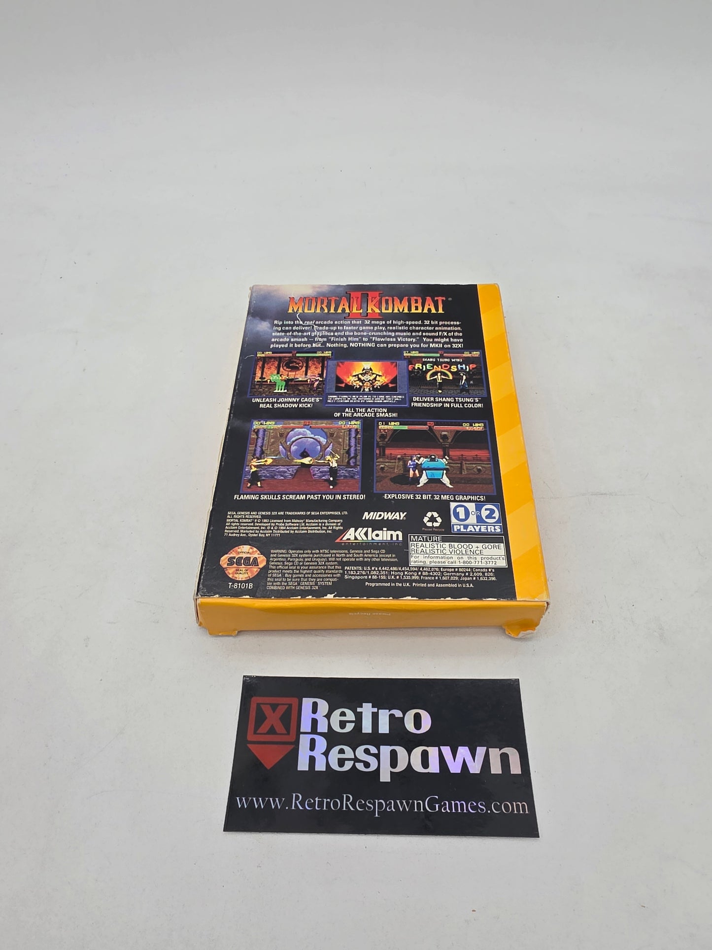Mortal Kombat II - Sega 32X (Complete)