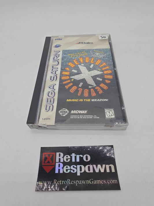 Revolution X - Sega Saturn (Complete)