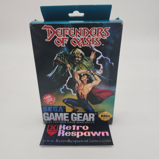 Defenders of Oasis - Sega Game Gear (Complete)