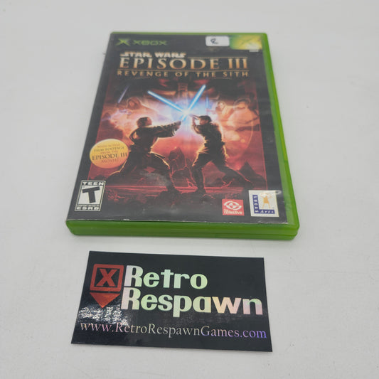 Star Wars Episode III Revenge of the Sith - Xbox (Complete)
