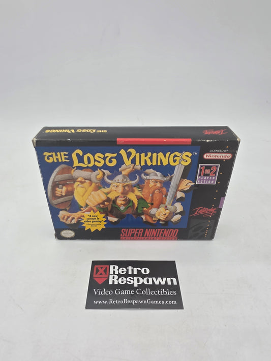 The Lost Vikings - Super Nintendo (Complete)