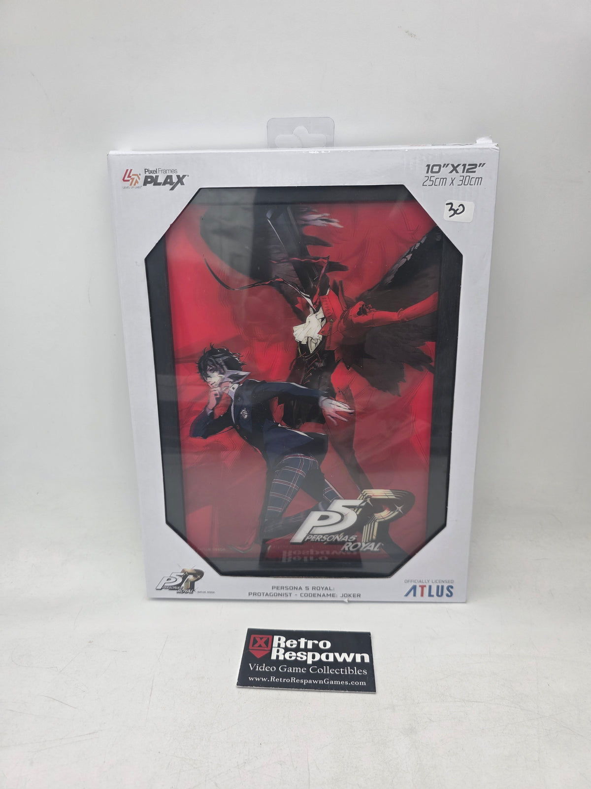 Persona 5 Royal: Protagonist - Codename: Joker 10x12 Pixel Frame - Art (Sealed)