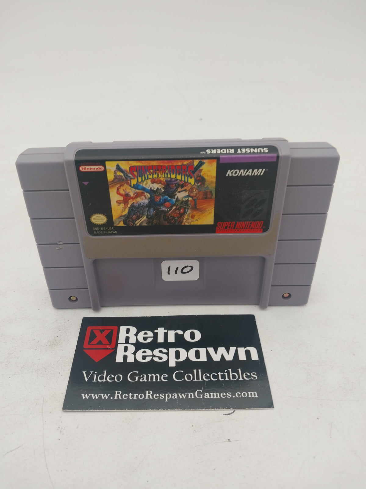 Sunset Riders - Super Nintendo (Game Only)