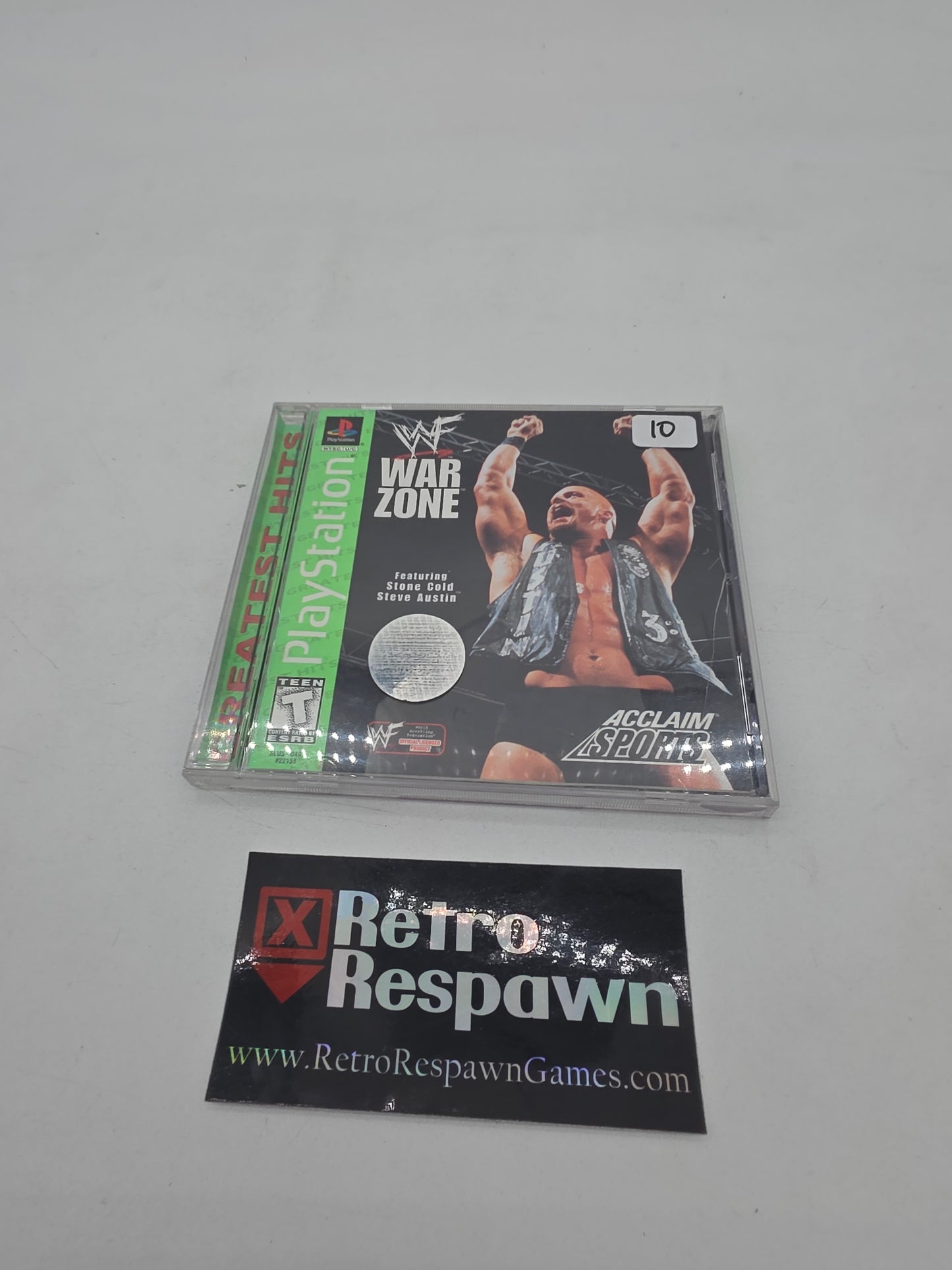 WWF Warzone [Greatest Hits] - Playstation (Complete)