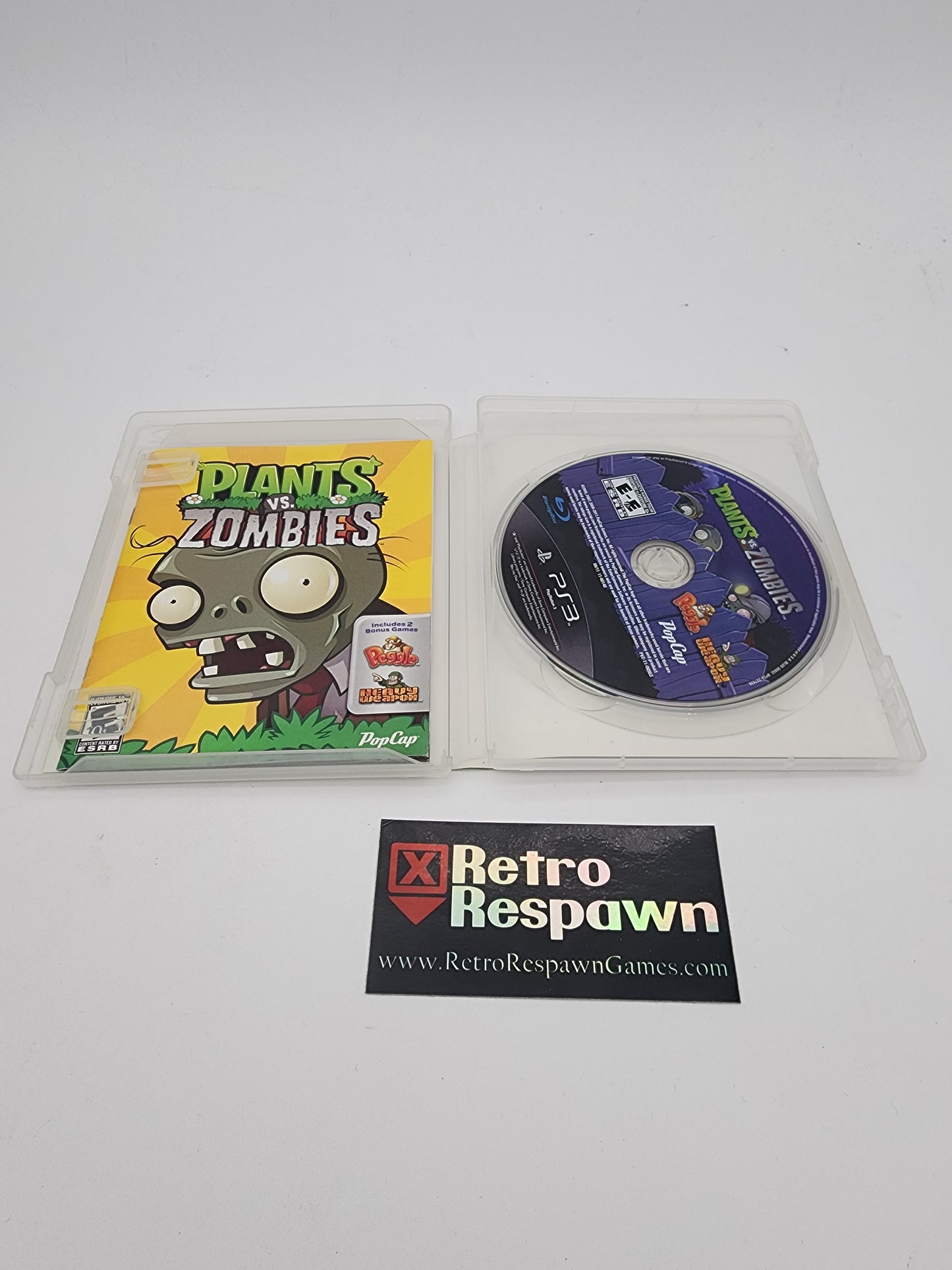 Plants vs. Zombies - Playstation 3 (Complete)