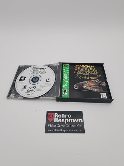 Star Wars Rebel Assault 2 Greatest Hits - Playstation (Complete)