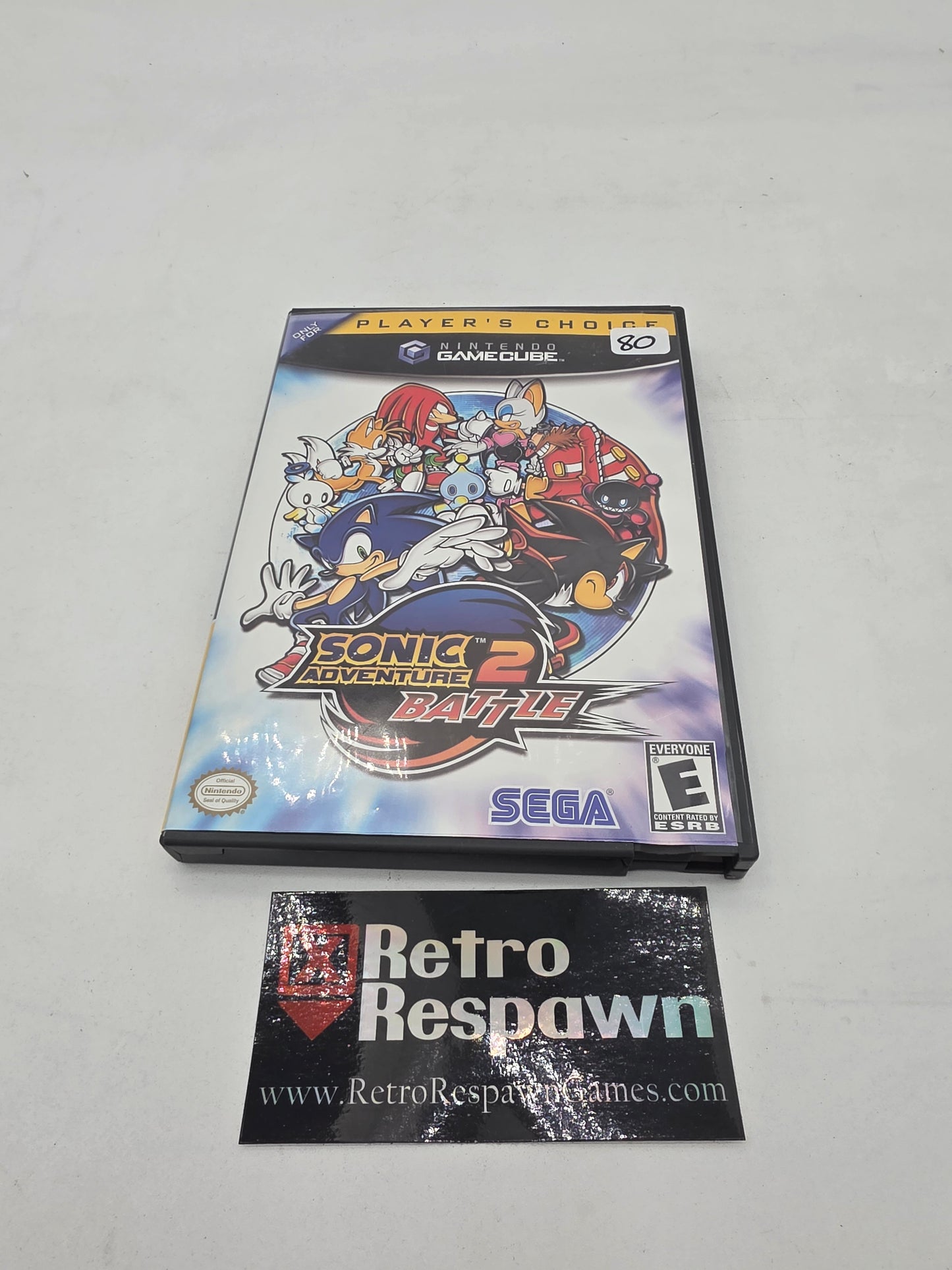 Sonic Adventure 2 Battle [Player's Choice] - Gamecube (Missing Manual)