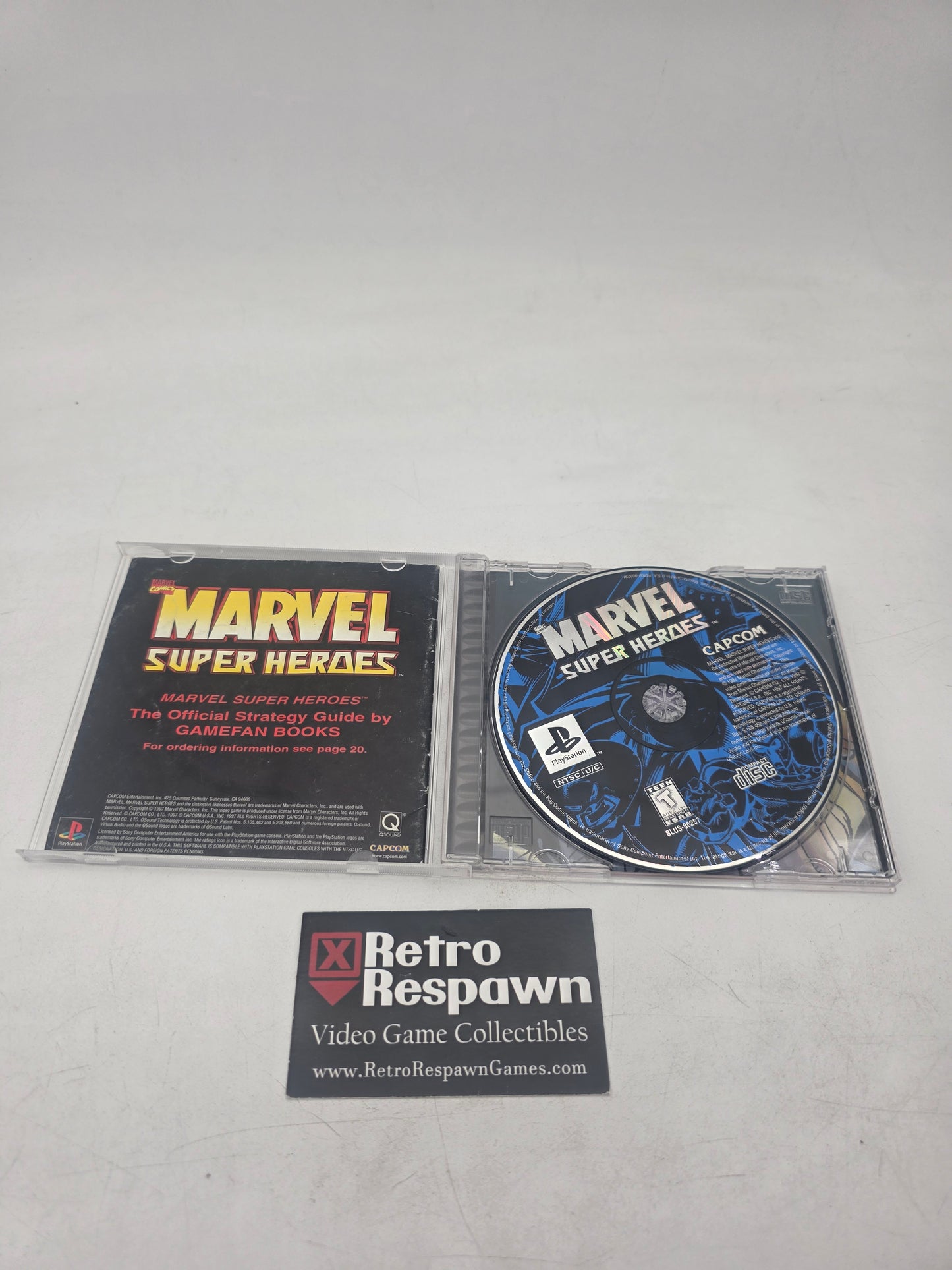 Marvel Super Heroes - Playstation (Complete)