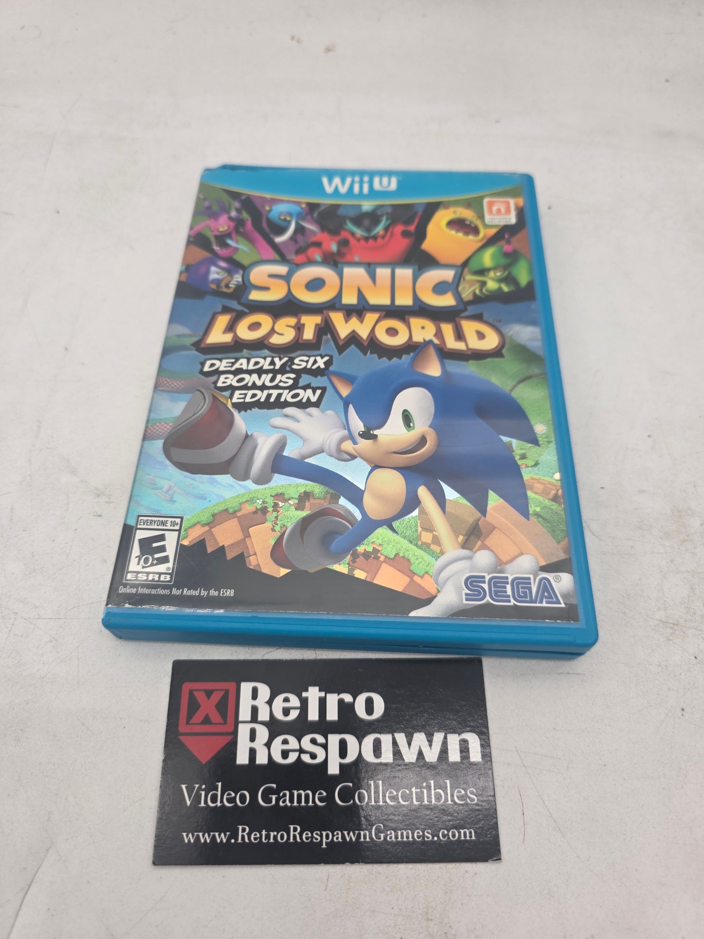 Sonic Lost World - Wii U (Complete)