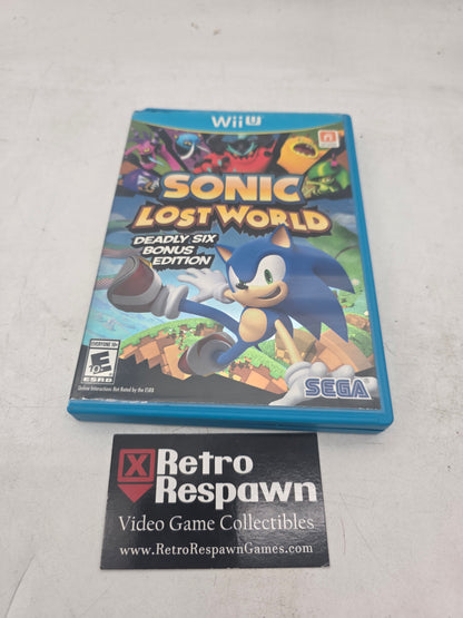 Sonic Lost World - Wii U (Complete)