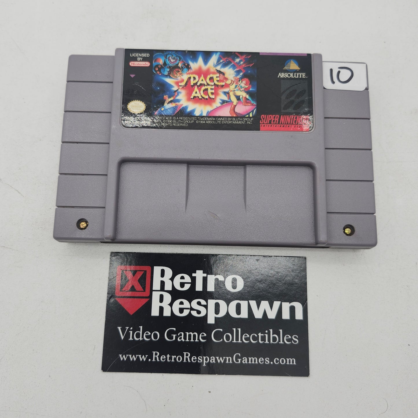 Space Ace - Super Nintendo (Game Only)