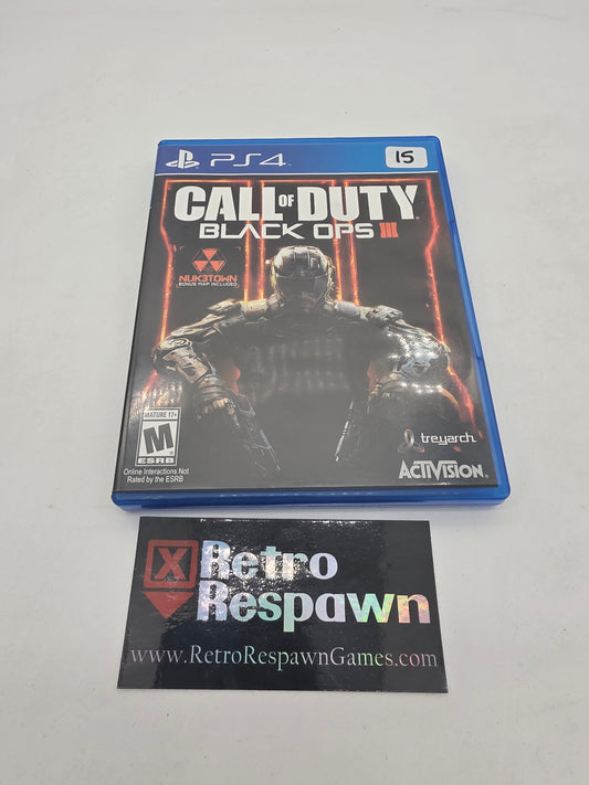 Call of Duty Black Ops III - Playstation 4 (Complete)