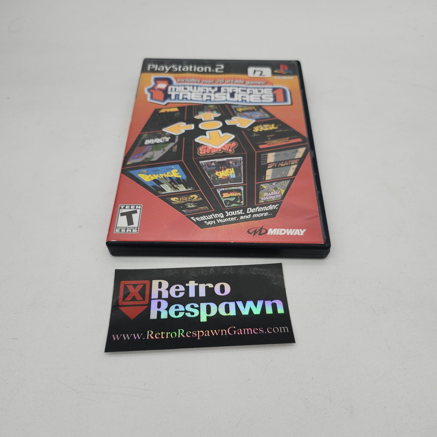 Midway Arcade Treasures [Alt Art] - Playstation 2 (Complete)