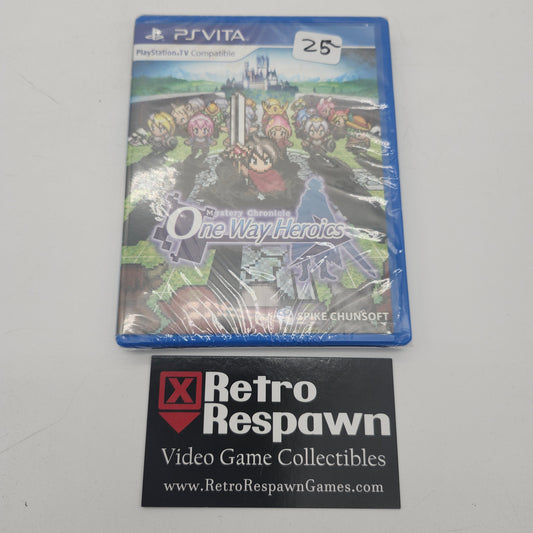 Mystery Chronicle One Way Heroics - World Edition Playstation Vita (Sealed)