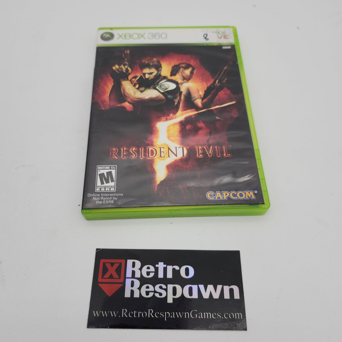 Resident Evil 5 - Xbox 360 (Complete)