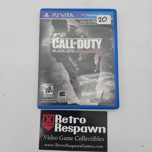 Call of Duty Black Ops Declassified - Playstation Vita (Complete)