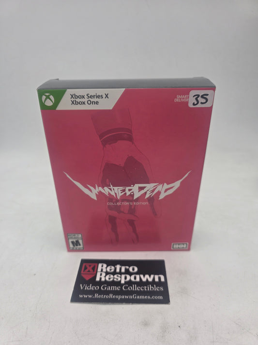 Wanted: Dead [Collector's Edition] - Xbox One/Xbox Series X (Complete)