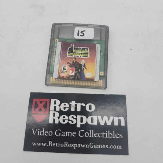 Roswell Conspiracies Aliens Myths Legends - GameBoy Color (Game Only)