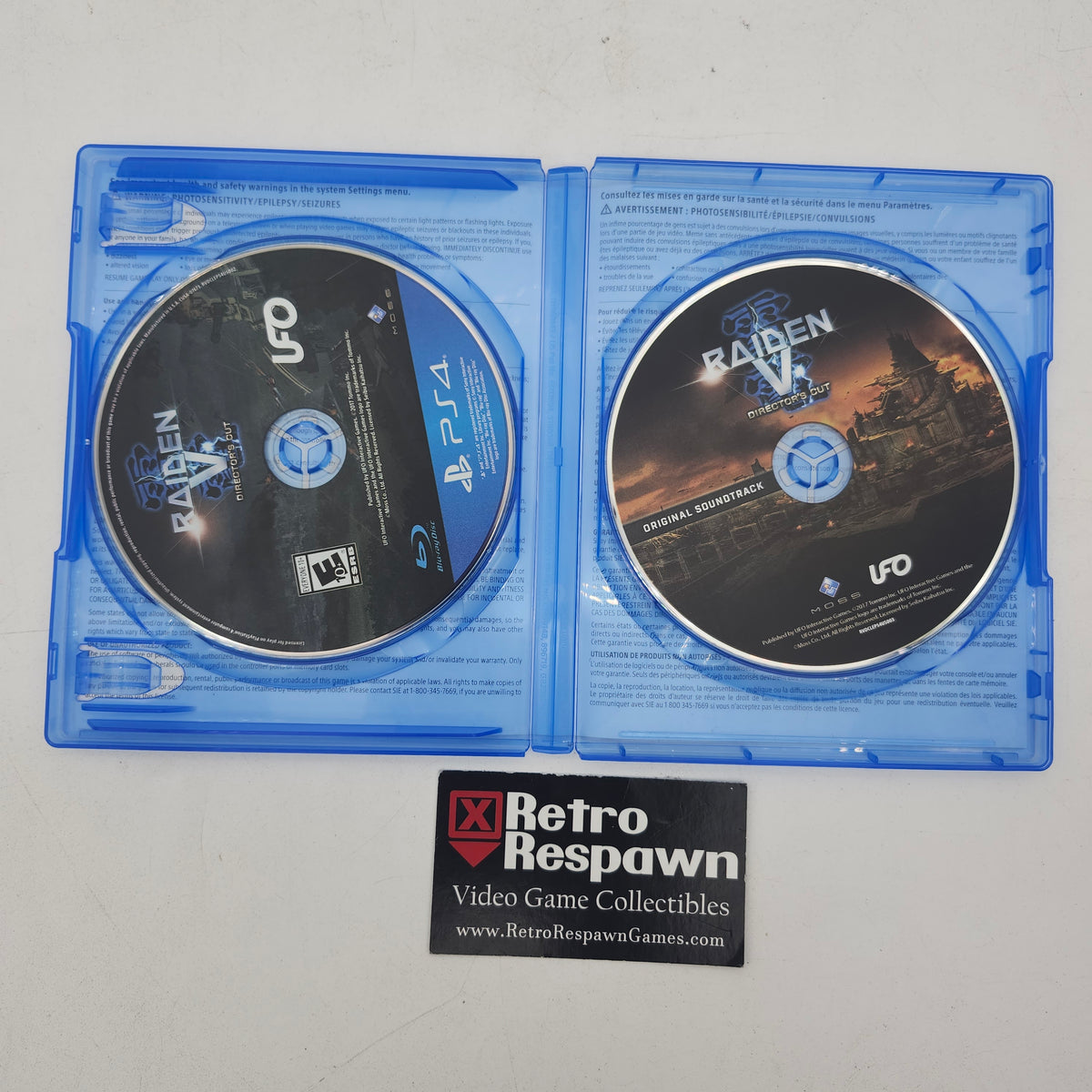 Raiden V: Director's Cut Limited Edition - Playstation 4 (Complete)