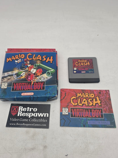 Mario Clash - Virtual Boy (Complete/No Tray)