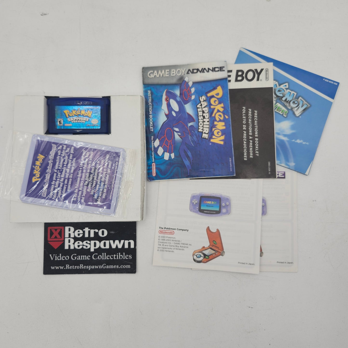 Pokemon Sapphire - GameBoy Advance (Complete)