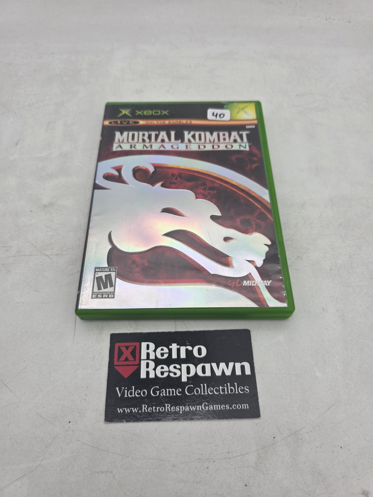 Mortal Kombat Armageddon - Xbox (Complete)
