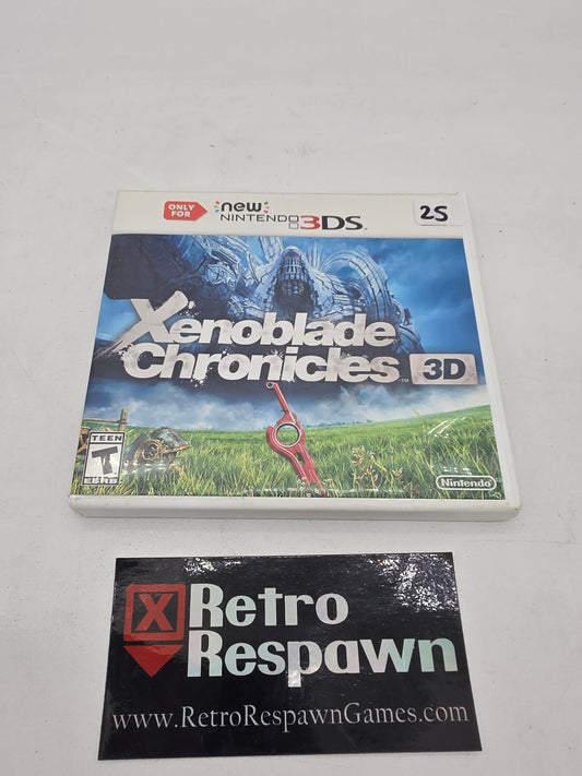 Xenoblade Chronicles 3D - Nintendo 3DS (Complete)
