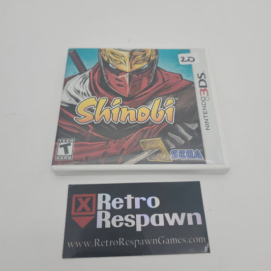 Shinobi - Nintendo 3DS (Complete)