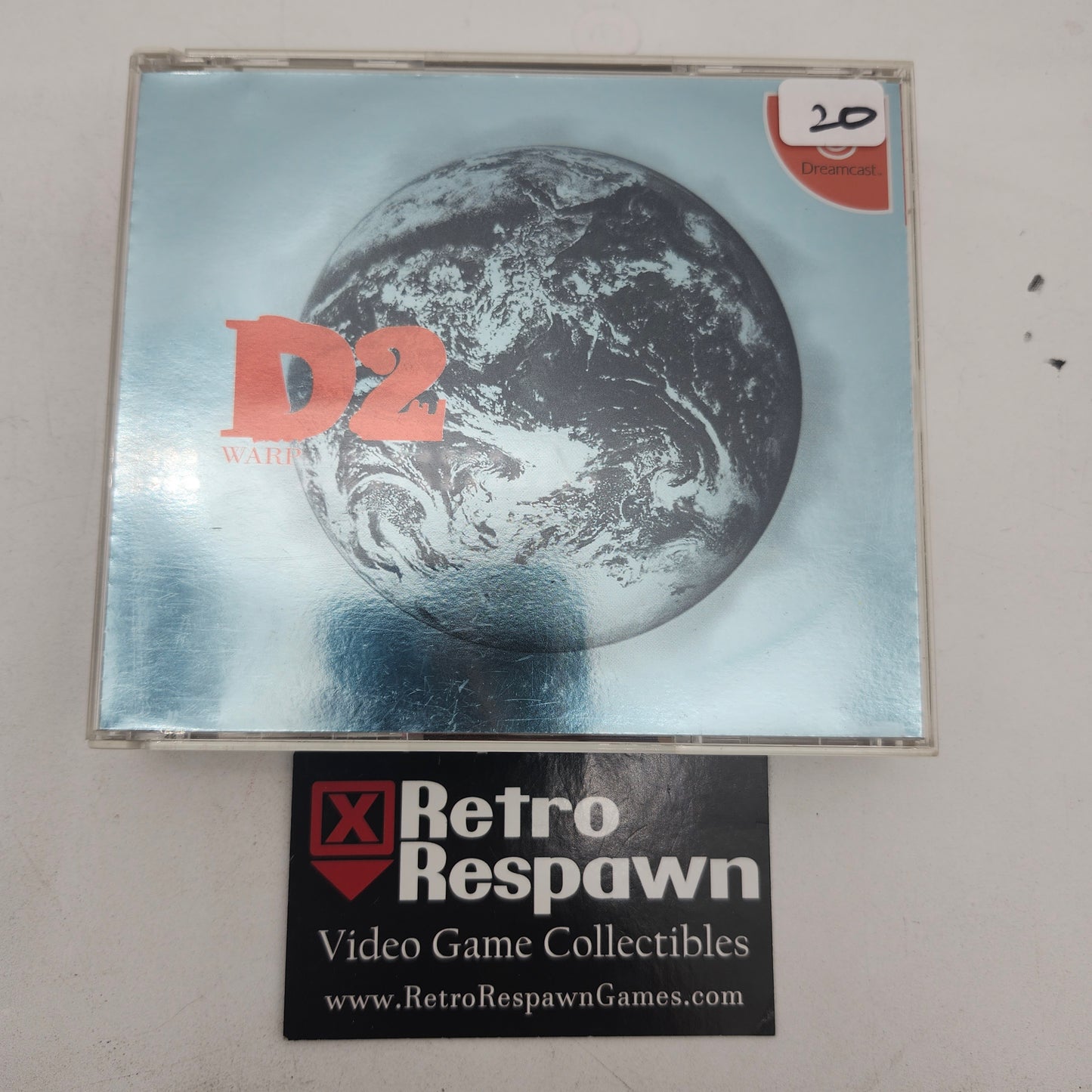 D2 Warp [Reflective Cover] - JP Sega Dreamcast (Complete)