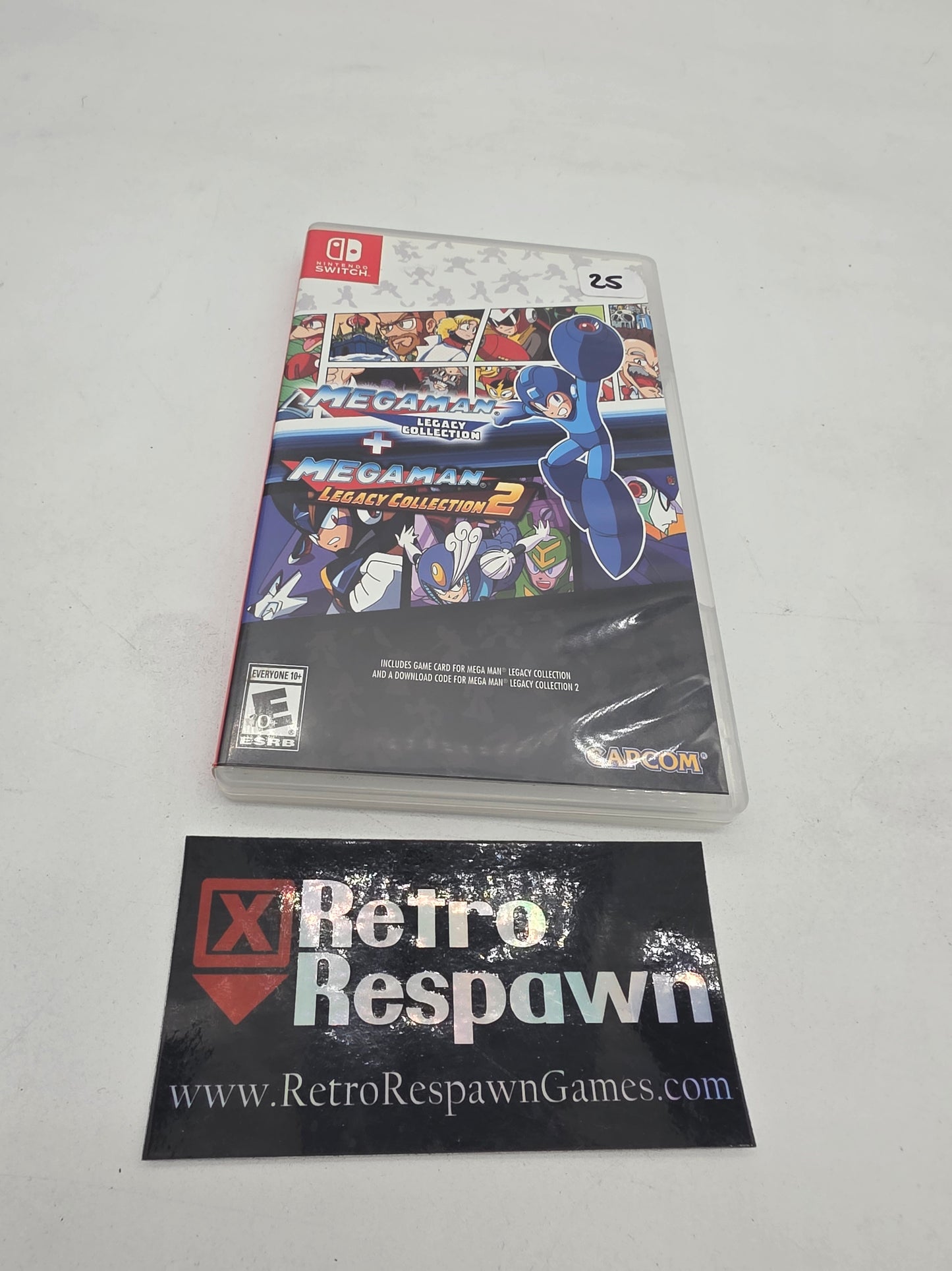Mega Man Legacy Collection 1 + 2 - Nintendo Switch (Complete)