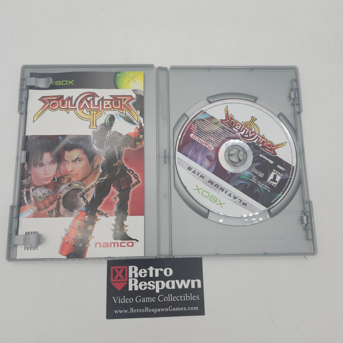 Soul Calibur II [Platinum Hits] - Xbox (Complete)