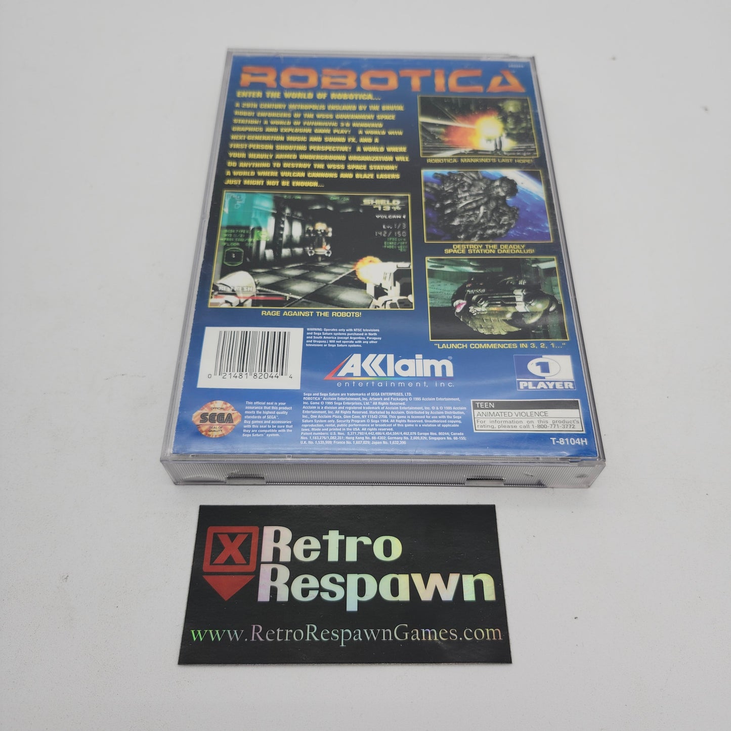 Robotica - Sega Saturn (Complete)