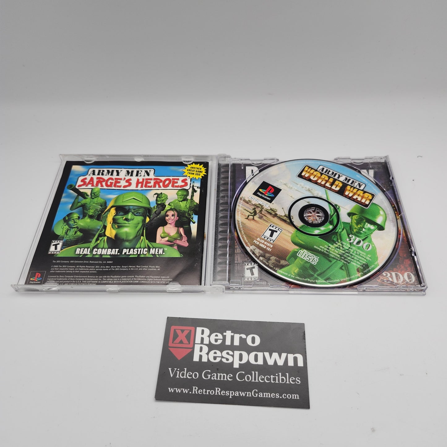 Army Men World War - Playstation (Complete)