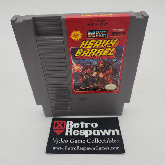 Heavy Barrel - NES (Game Only)