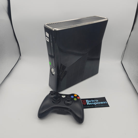 Xbox 360 Console + Controller all wires 250GB
